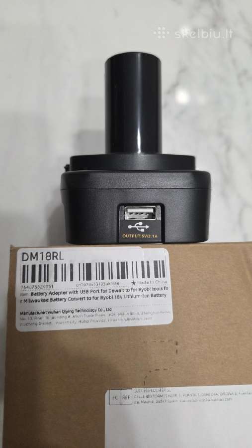 Adapteris Ryobi įrankiam - nuotraukos Nr. 2