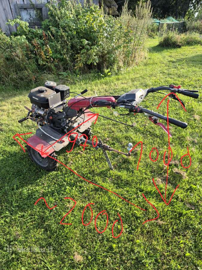 Motoblokas Weima wm1100 - nuotraukos Nr. 4