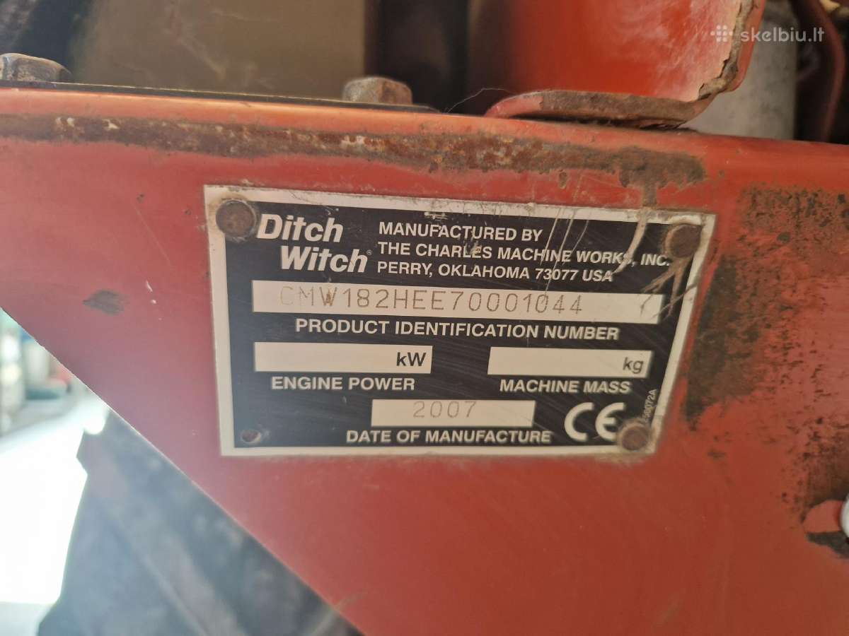 Trenšeris Ditch Witch 1820 - nuotraukos Nr. 6