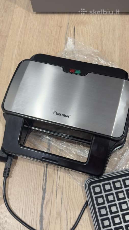Bestron 3-in-1 kontaktinis grilis / vaflinė - nuotraukos Nr. 4