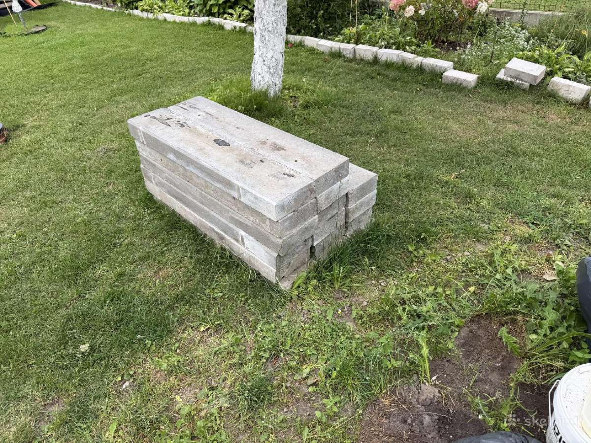 Betoniniai vejos borteliai - nuotraukos Nr. 3