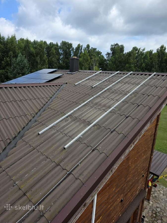 Parduodami saulės elektrinės rėmai - nuotraukos Nr. 2