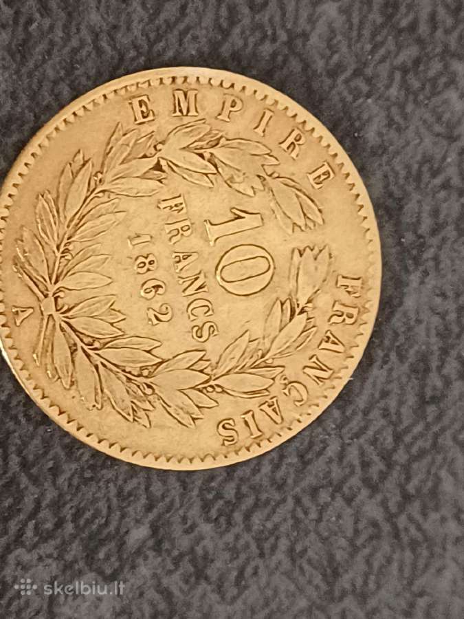 Auksine moneta - nuotraukos Nr. 3