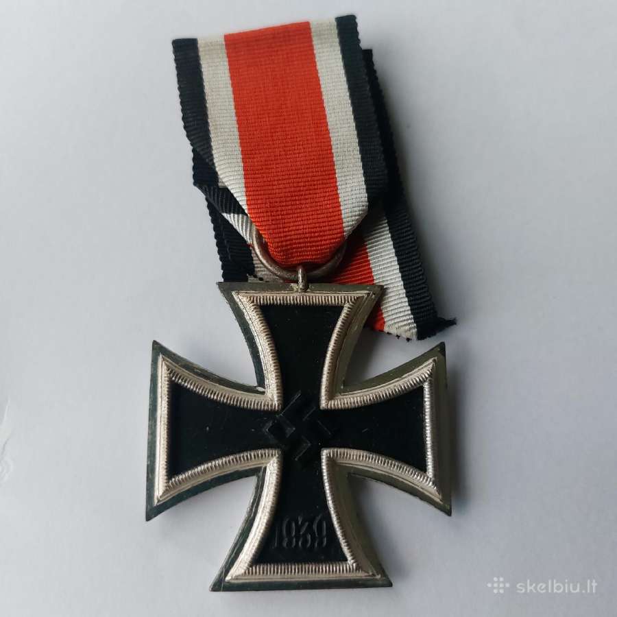 Ww2 vokiškas 2 laipsnio apdovanojimas su dokumenta - nuotraukos Nr. 2