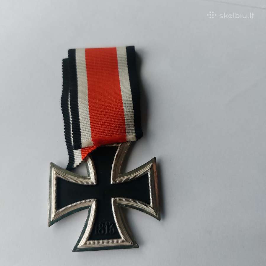 Ww2 vokiškas 2 laipsnio apdovanojimas su dokumenta - nuotraukos Nr. 3