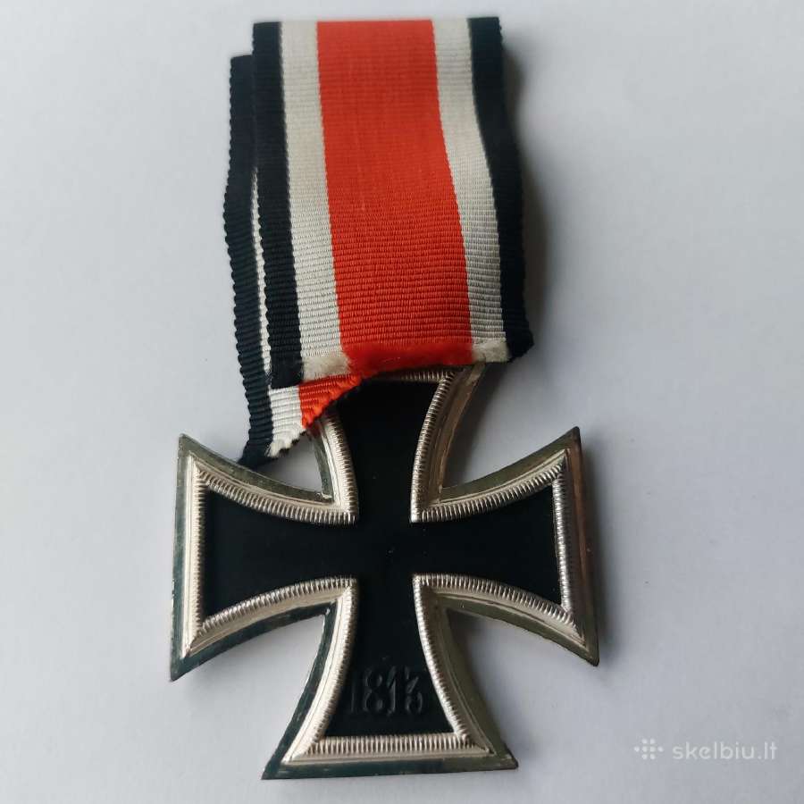 Ww2 vokiškas 2 laipsnio apdovanojimas su dokumenta - nuotraukos Nr. 5
