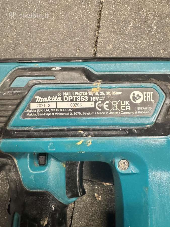 Makita Dpt353 18v - nuotraukos Nr. 3