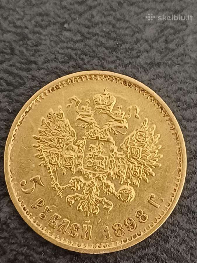 Auksine moneta - nuotraukos Nr. 2