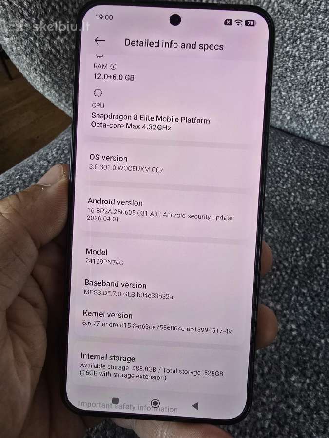 Xiaomi 15 512gb - nuotraukos Nr. 9