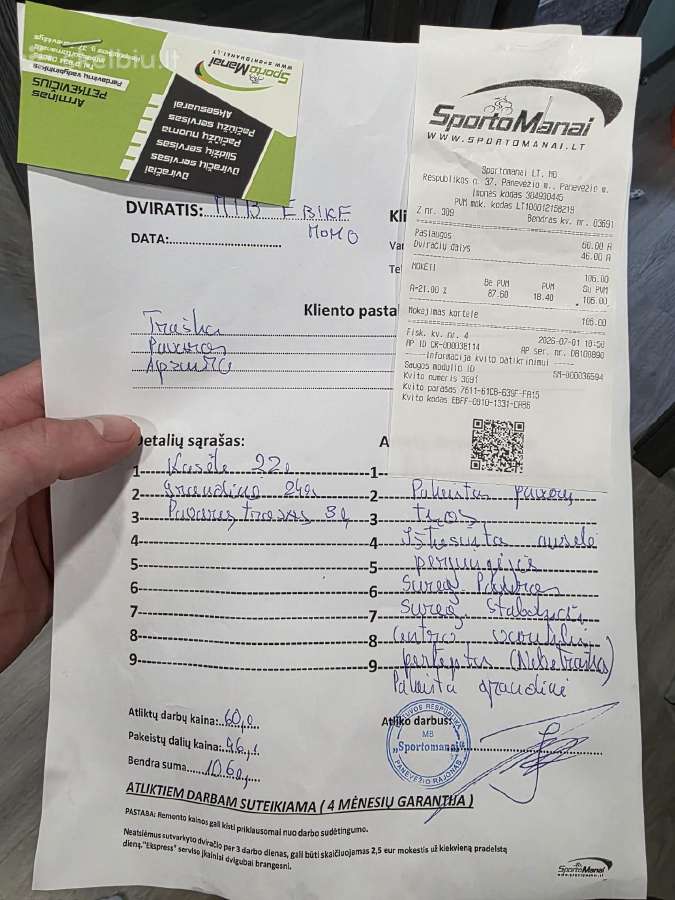 Momas Jason elektrinis dviratis - nuotraukos Nr. 2