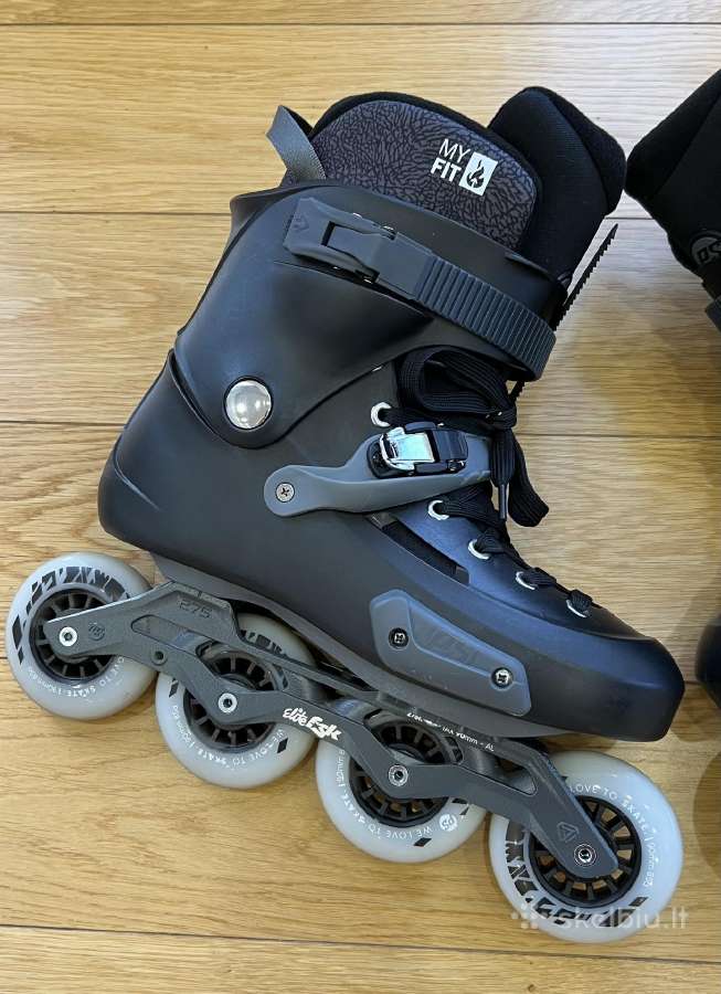 Riedučiai Powerslide Zoom Pro (99,9% nauji) - nuotraukos Nr. 5
