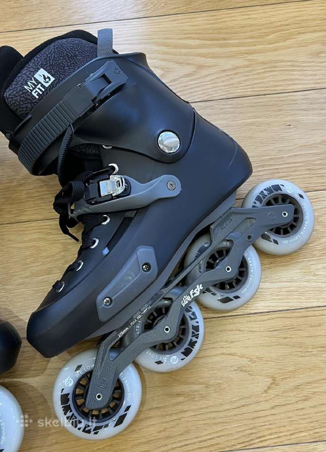 Riedučiai Powerslide Zoom Pro (99,9% nauji) - nuotraukos Nr. 6