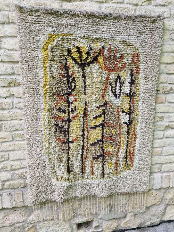 Vintažinis autorinis sieninis gobelenas/kilimas - nuotraukos Nr. 4