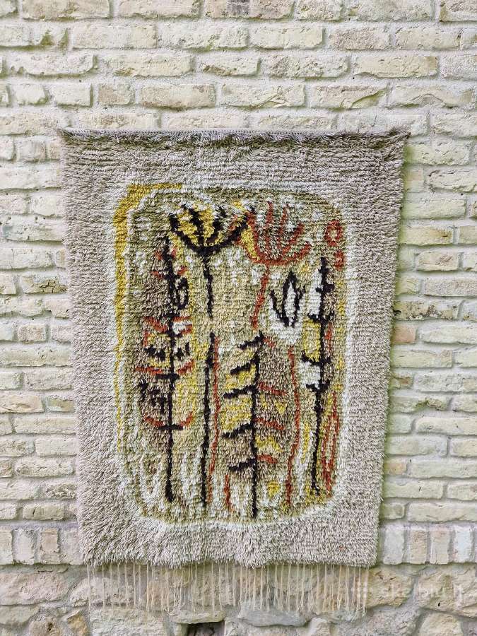Vintažinis autorinis sieninis gobelenas/kilimas - nuotraukos Nr. 8