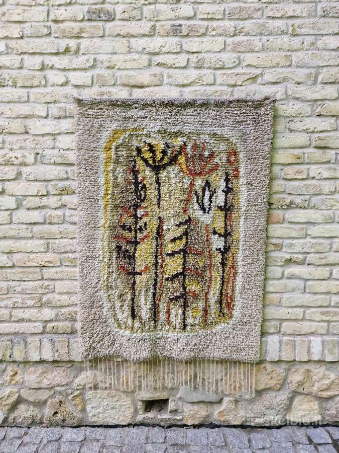 Vintažinis autorinis sieninis gobelenas/kilimas - nuotraukos Nr. 16