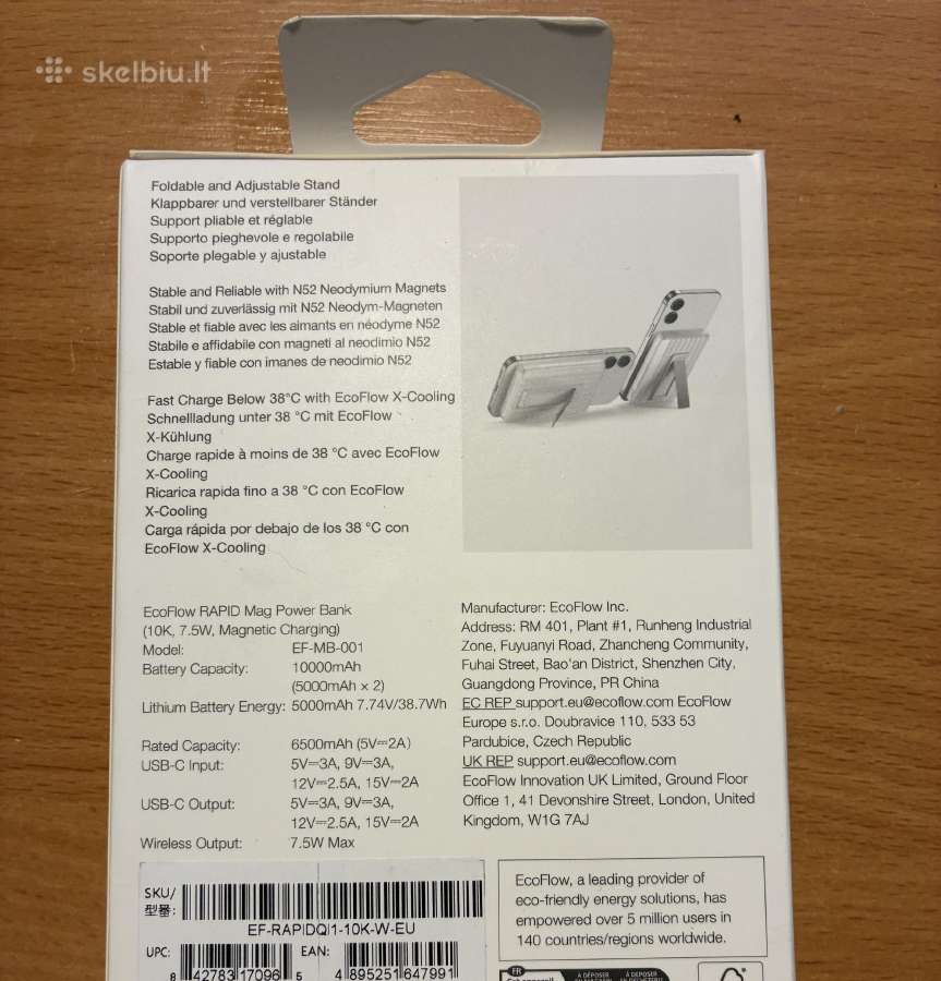 Ecoflow Rapid Mag 10000 mah - nuotraukos Nr. 2