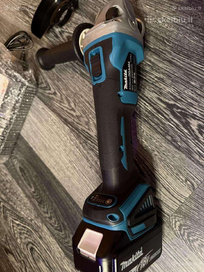 Makita Dga404 (Kampinis Šlifuoklis) (Naujas) - nuotraukos Nr. 3