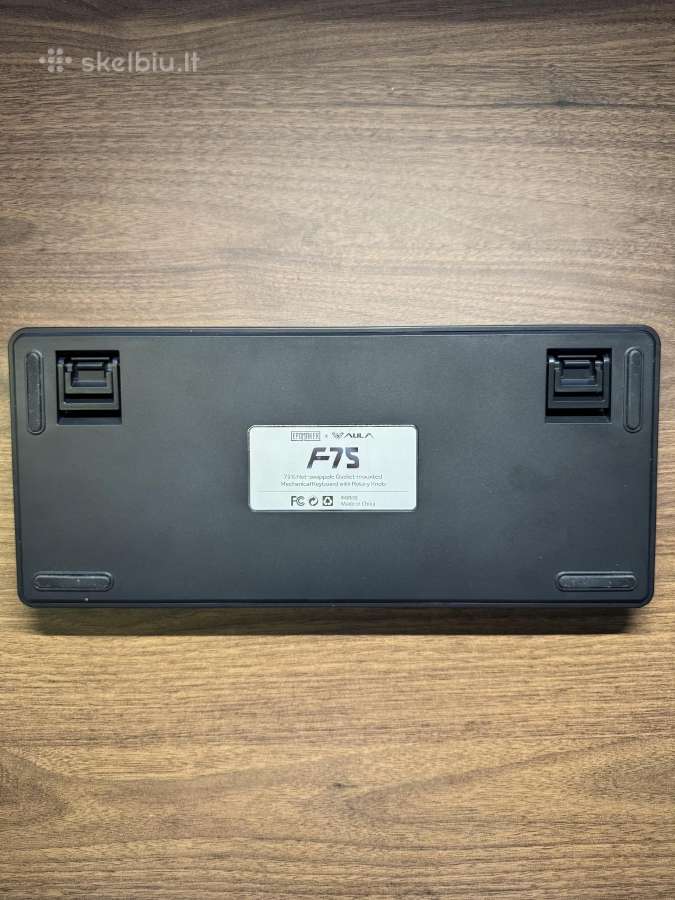 Aula F75 + Keycaps rinkinys – Puikios būklės - nuotraukos Nr. 4