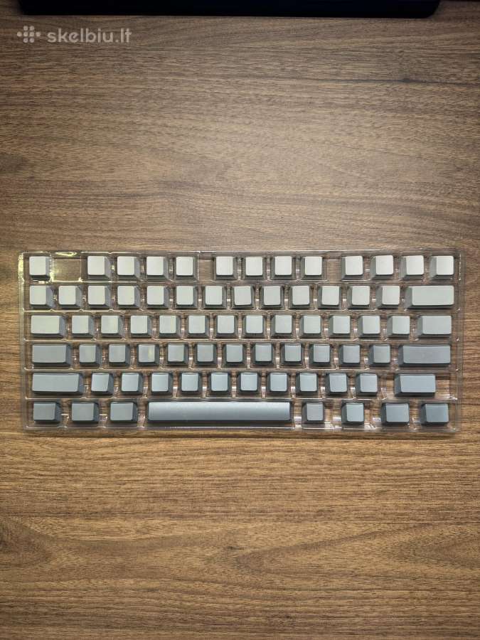 Aula F75 + Keycaps rinkinys – Puikios būklės - nuotraukos Nr. 7