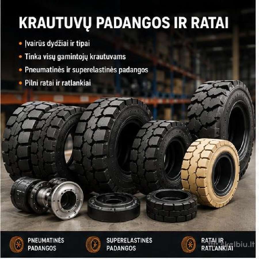 Krautuvų dalys, padangos+remontas - nuotraukos Nr. 2