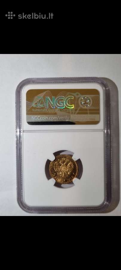 Ms66 5rubliai 1902m Ngc - nuotraukos Nr. 2