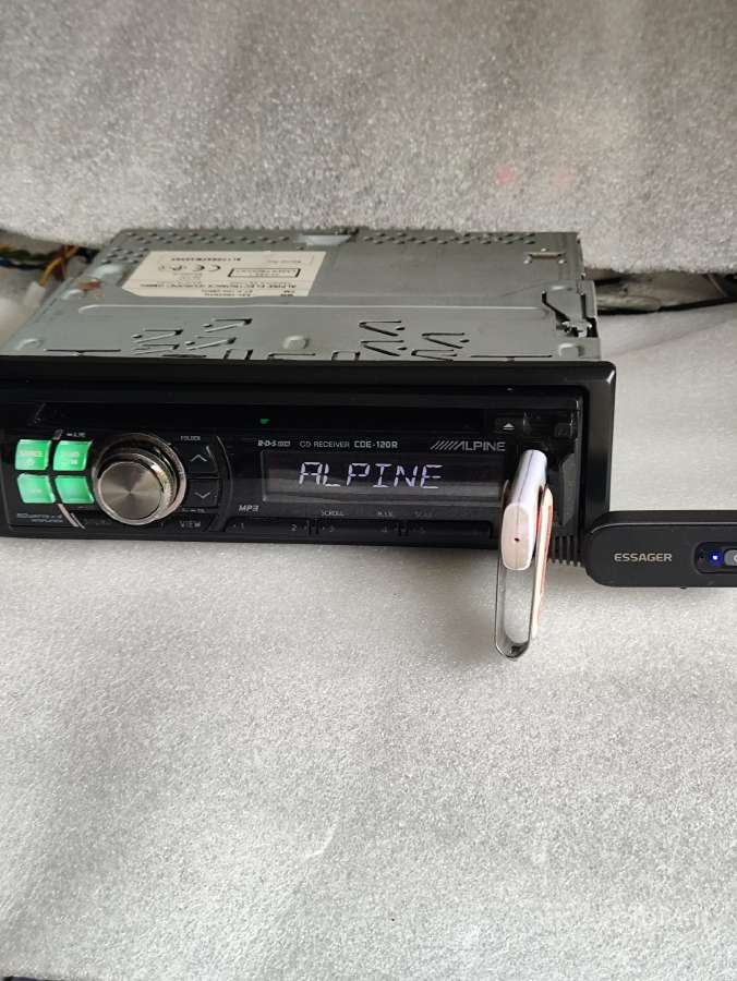 Alpine JVC Automagnetola , Usb, bluetooth, Aux - nuotraukos Nr. 14