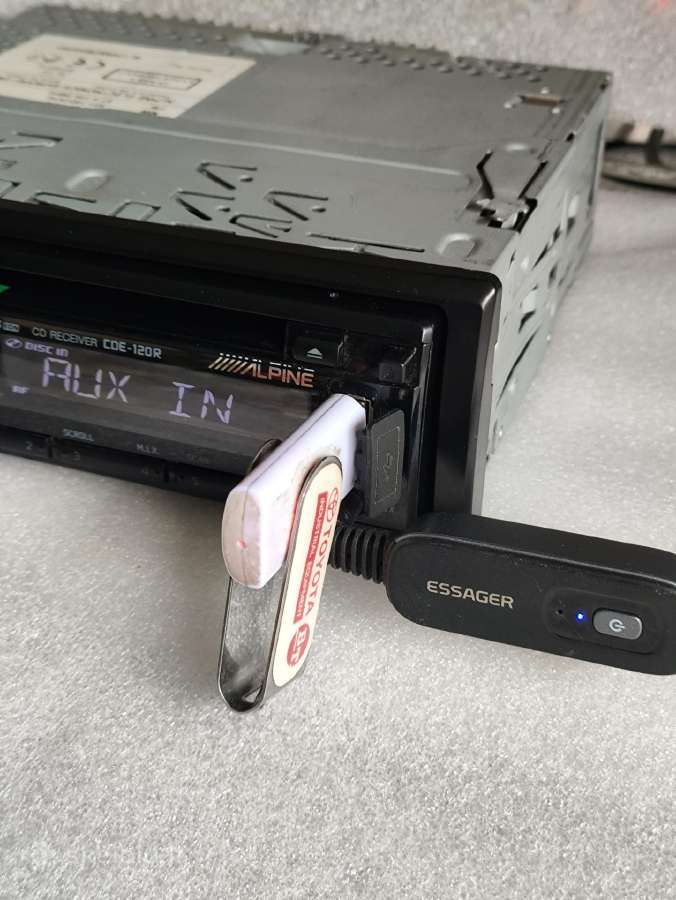 Alpine JVC Automagnetola , Usb, bluetooth, Aux - nuotraukos Nr. 15