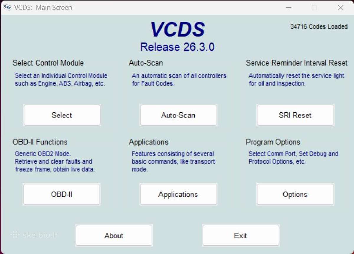 Vcds 26.3.0 Hex-v2 Vag Diagnostikos įranga 2026 - nuotraukos Nr. 4