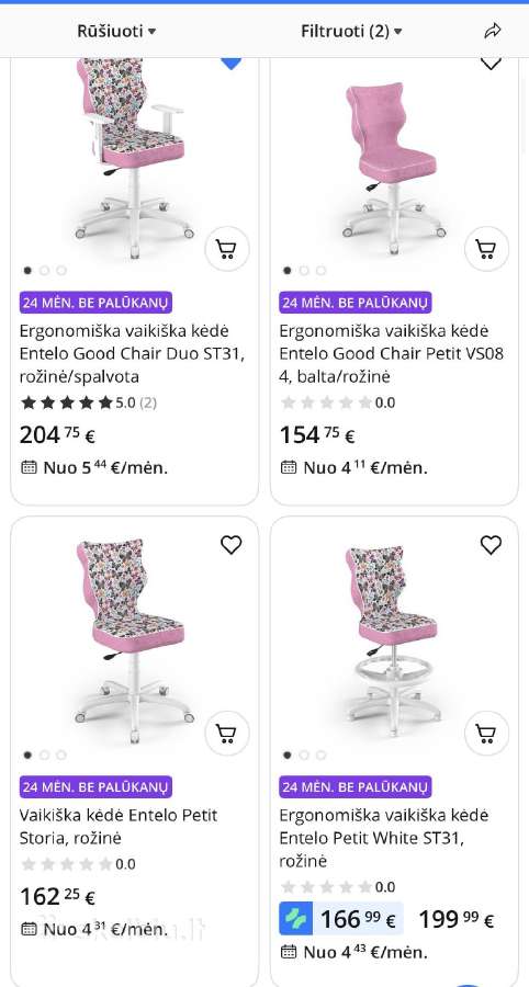 Ergonomiska kede Entelo - nuotraukos Nr. 5