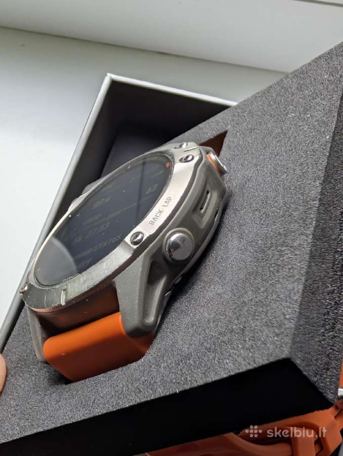 Garmin Fenix 6 Sapphire 47 mm – Sapphire stiklas, - nuotraukos Nr. 3