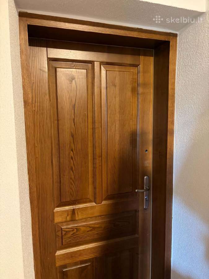 Ažuolinės buto lauko durys su stakta - nuotraukos Nr. 2