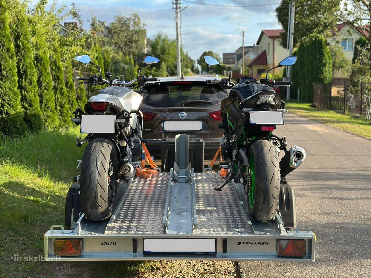 Motociklų priekabos nuoma, moto nuoma Vilnius - nuotraukos Nr. 3
