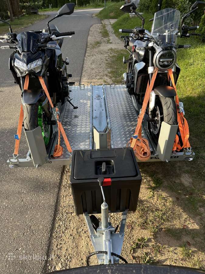 Motociklų priekabos nuoma, moto nuoma Vilnius - nuotraukos Nr. 15
