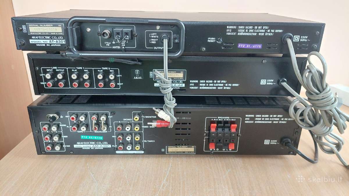 Akai Am-a301, At-a301, Ea-a2 - nuotraukos Nr. 3