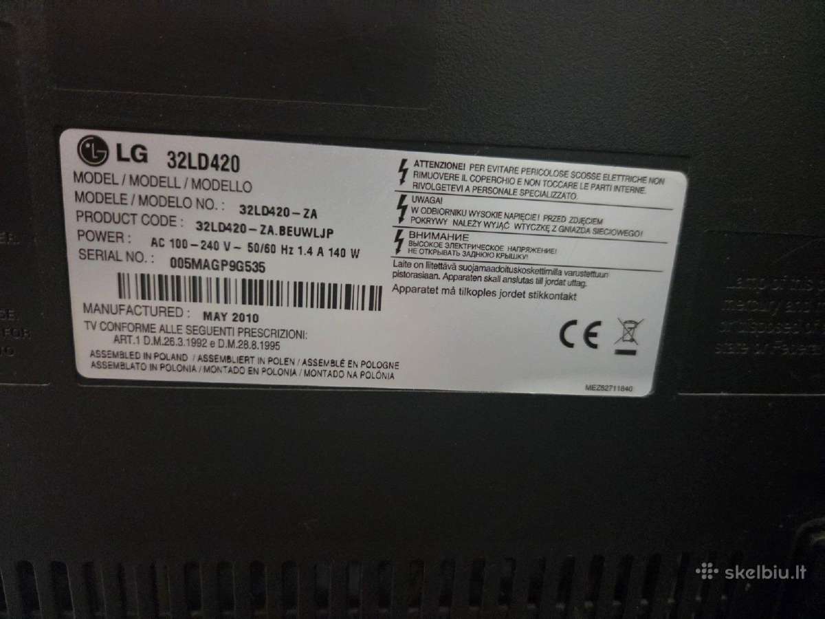 LG Televizorius - nuotraukos Nr. 2