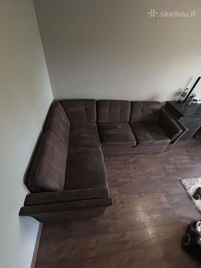 Kampinė sofa lova - nuotraukos Nr. 3