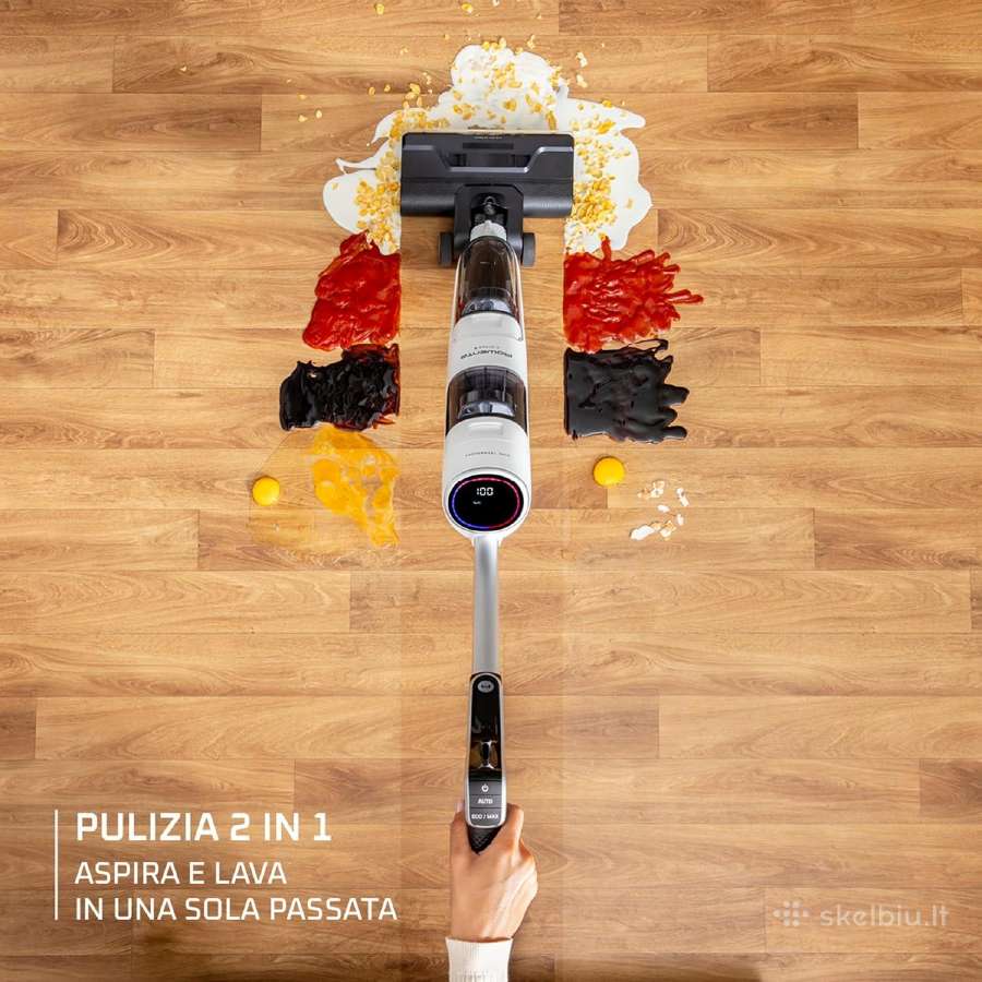 Rowenta X-clean 5 plaunantis siurblys šluota - nuotraukos Nr. 2