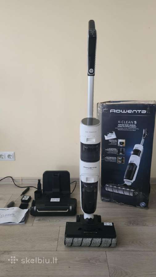Rowenta X-clean 5 plaunantis siurblys šluota - nuotraukos Nr. 12