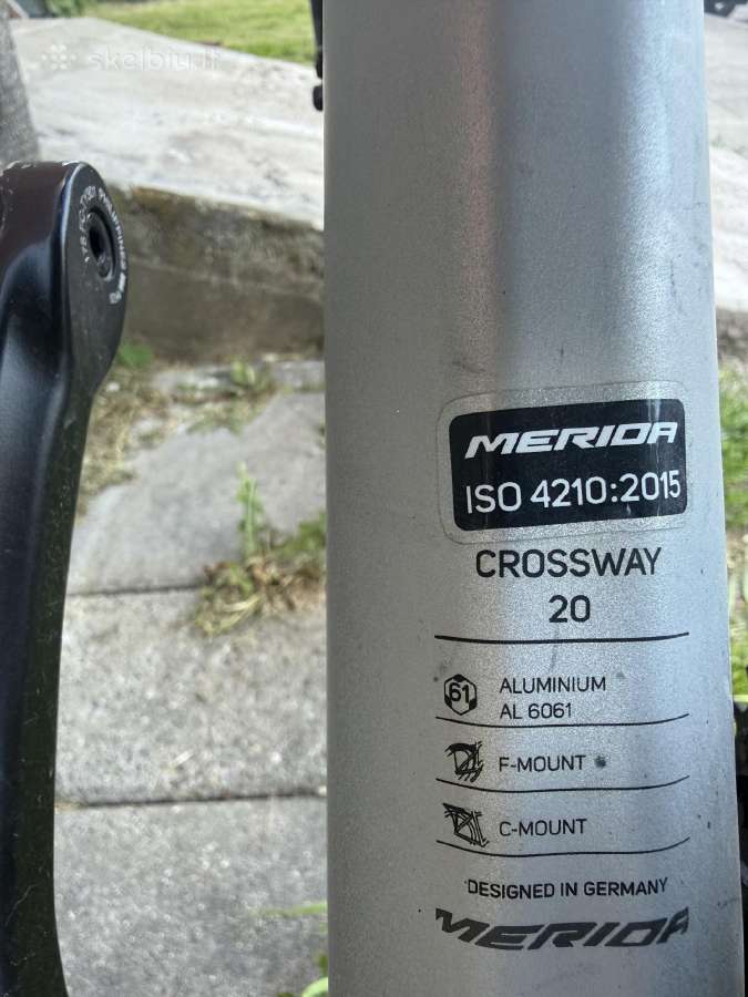 Merida Crossway 20 dviratis - nuotraukos Nr. 2