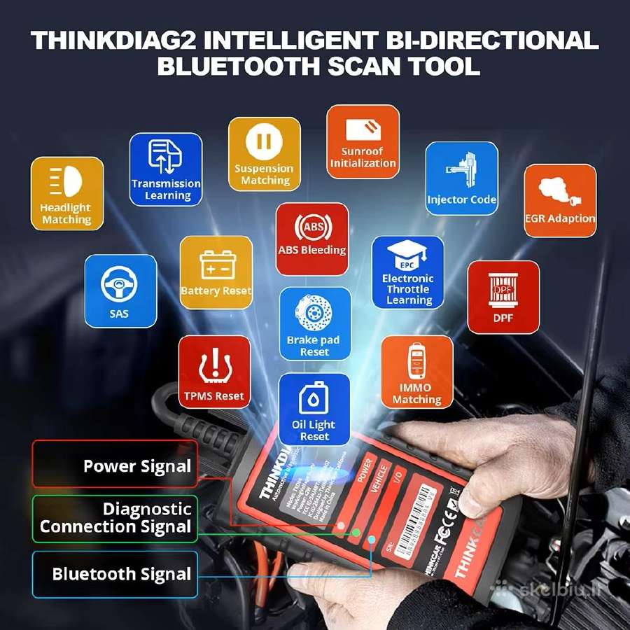 Thinkdiag 2 universali diagnostika - nuotraukos Nr. 6