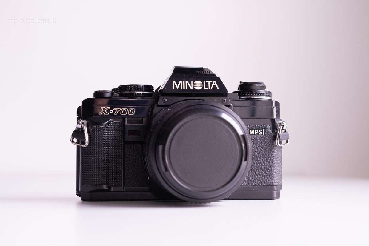 Juostinis fotoaparatas Minolta X-700 su objektyvu - nuotraukos Nr. 2