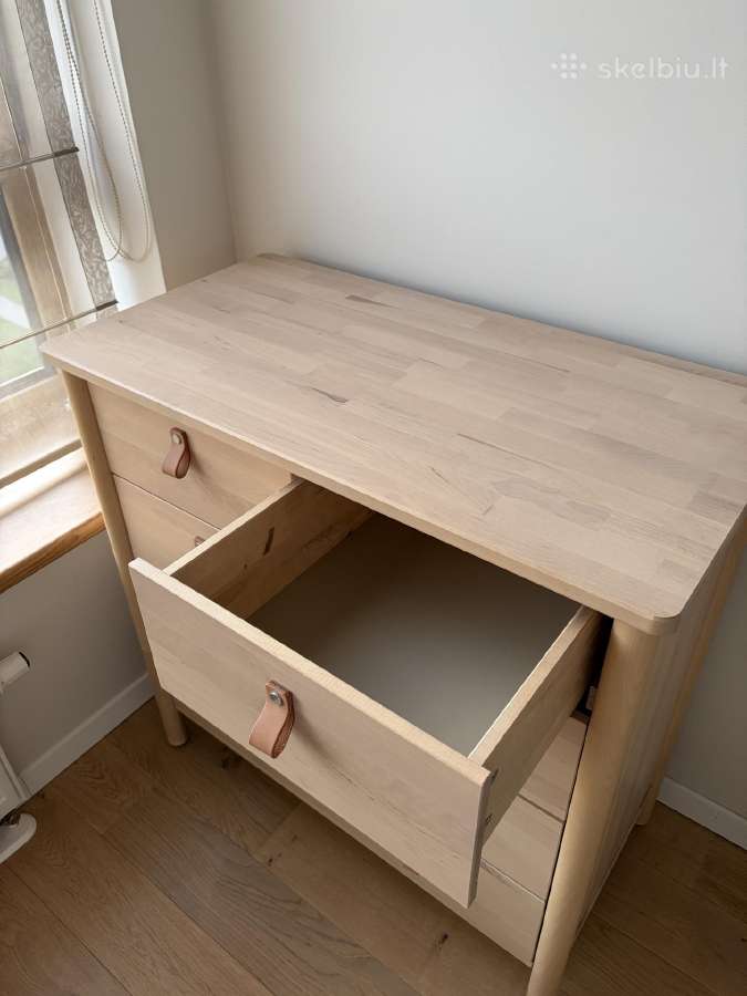 Ikea Bjorksnas komoda su 5 stalčiais - nuotraukos Nr. 4