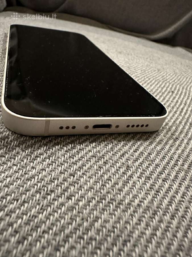 Naudotas iPhone 13, baltas, 128 GB - nuotraukos Nr. 3