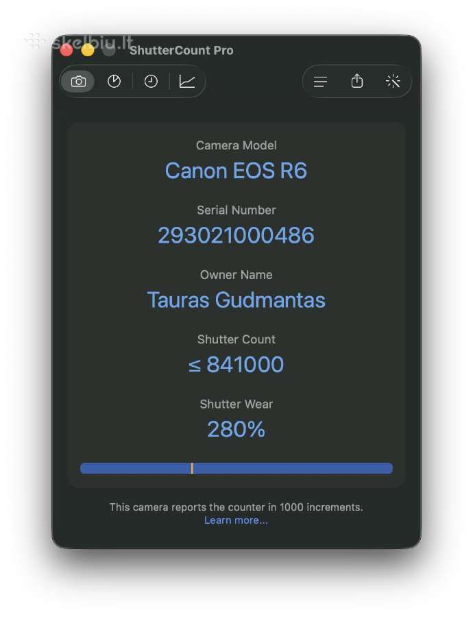Canon R6 - nuotraukos Nr. 9