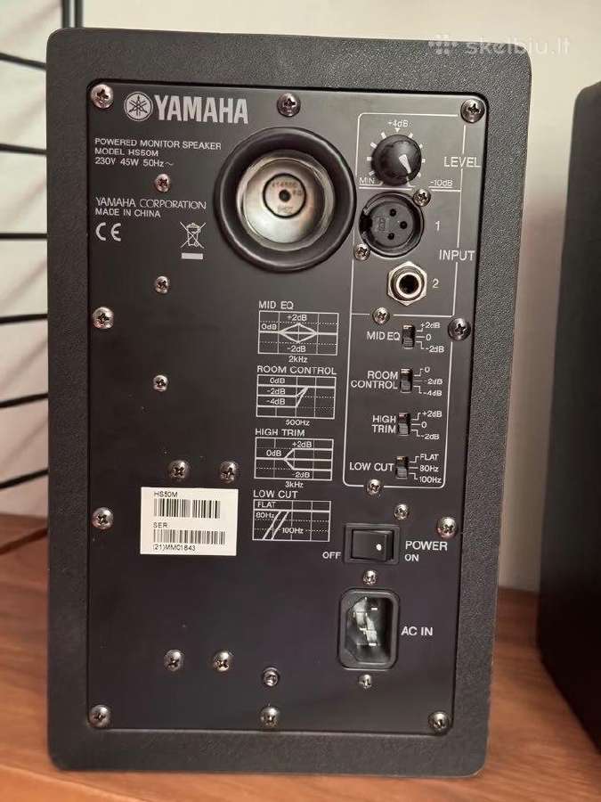 Yamaha Hs 7 - nuotraukos Nr. 4