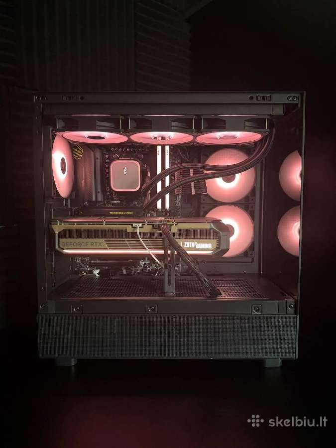 Rtx 5070 Ti Ryzen 7 7800x3d Galingas Pc - nuotraukos Nr. 3