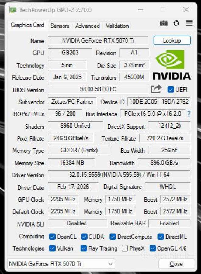 Rtx 5070 Ti Ryzen 7 7800x3d Galingas Pc - nuotraukos Nr. 7