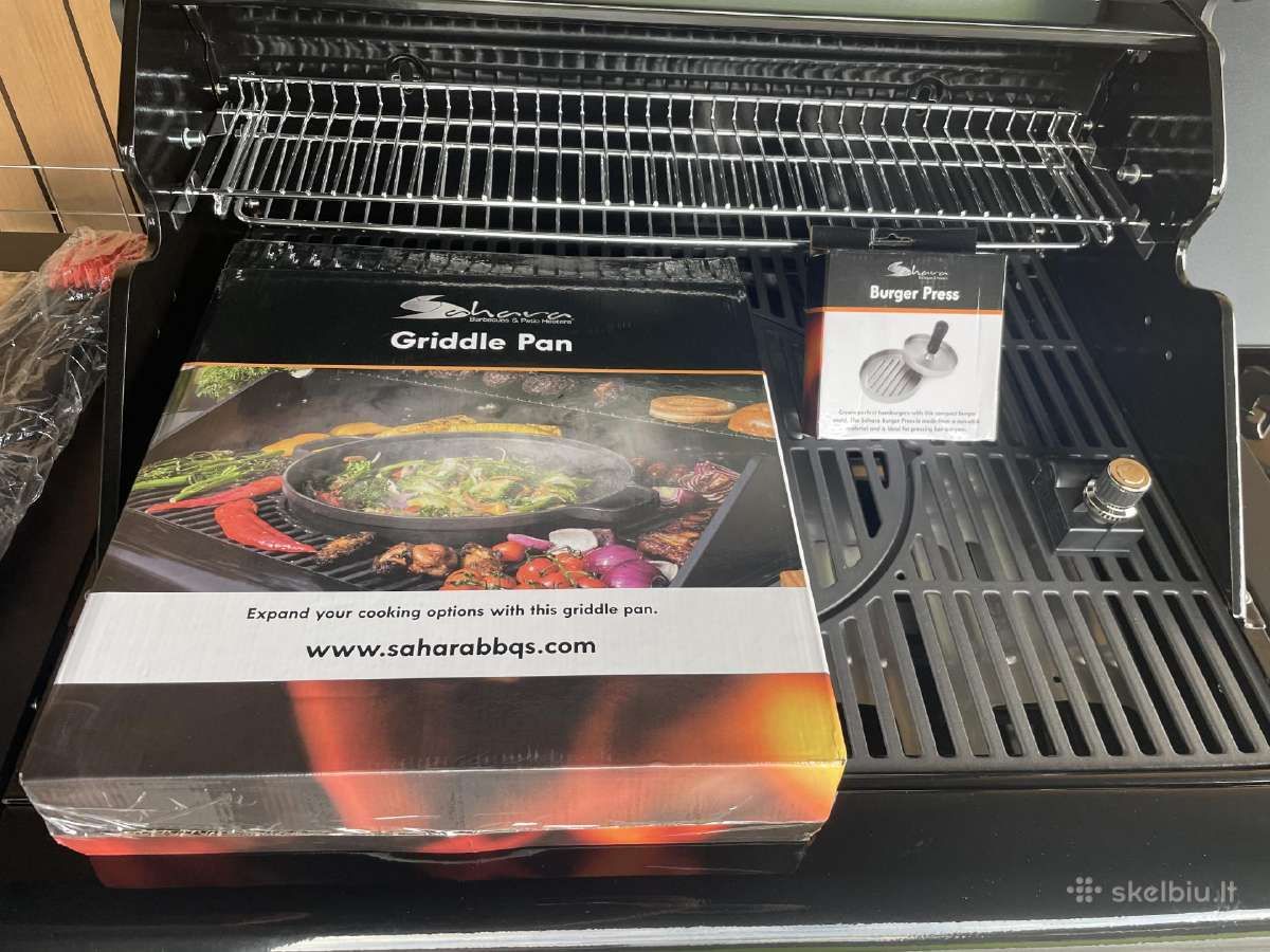 Dujinis grilis Sahara Bbqs A450 Premium - nuotraukos Nr. 18