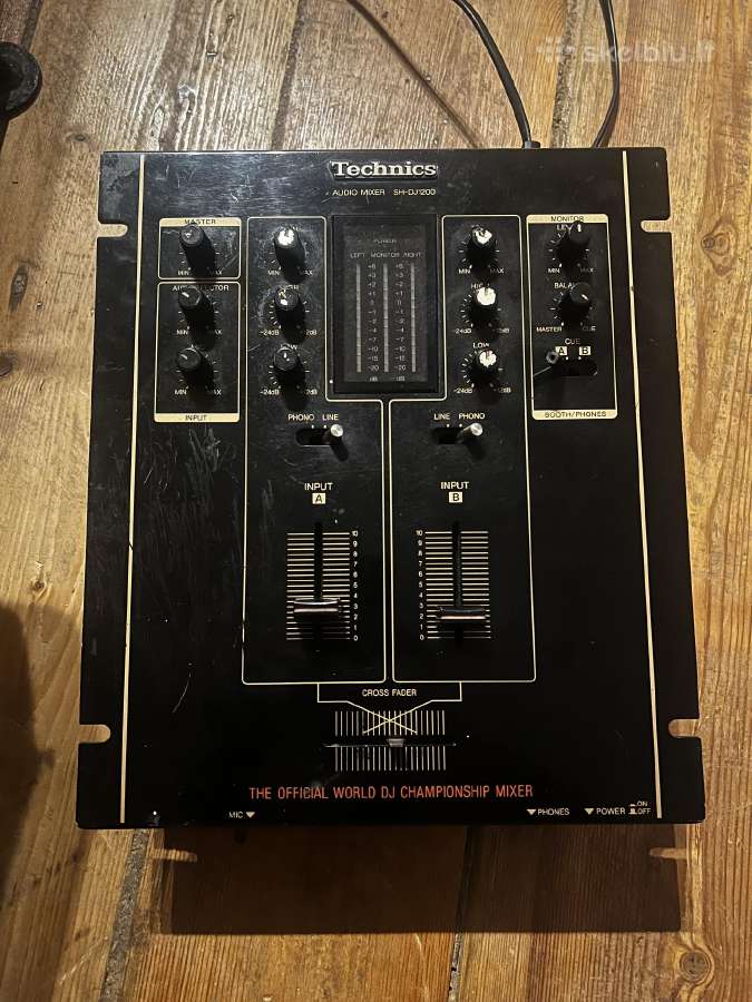 Technics sh-dj1200 mixeris - nuotraukos Nr. 2