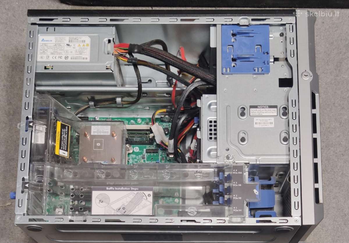 Serveris Hp Proliant Ml310e Gen8 v2 - nuotraukos Nr. 2